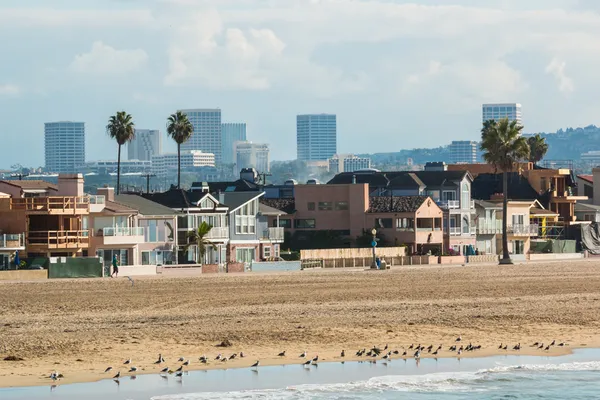 Coastline of Newport Beach, California