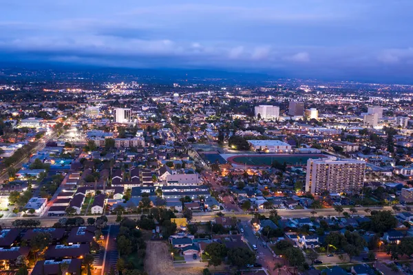 Urban Core of downtown Santa Ana, California